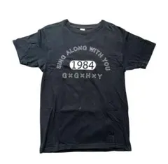 80s 黒 ブラック Tシャツ