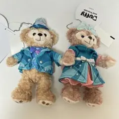 ディズニーシー25周年 ぬいぐるみバッジ ダッフィー シェリーメイ