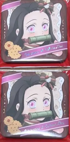 鬼滅の刃 バレンタイン&ホワイトデー 2026 缶バッジ 竈門禰豆子