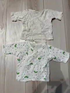 ベビー短肌着2枚セット