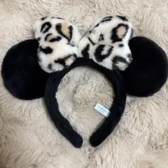 ディズニー　カチューシャ　レオパード