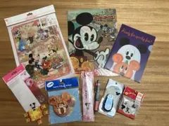 Disney ディズニー　文房具セット　ファイル・クリップ他のサムネイル