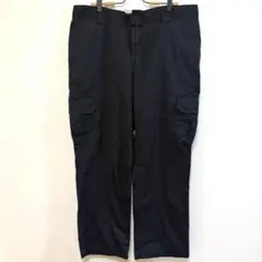 ディッキーズ Dickies 無地 カーゴパンツ XXL 黒 Y2K ワーク