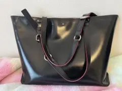 ヴィヴィアンウエストウッド肩掛けトート レザー 黒 ブラック ミニオーブ