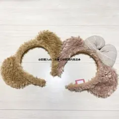 ダッフィー シェリーメイ カチューシャ 2個セット ディズニー 40周年 ミニー