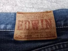 EDWIN 에드윈 503Z 스트레이트 데님 W34 골든 사이즈