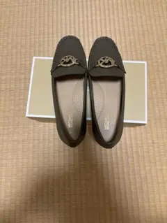 美品✨・マイケルコース ローファー 24cm あんしん鑑定可 ブラウン 