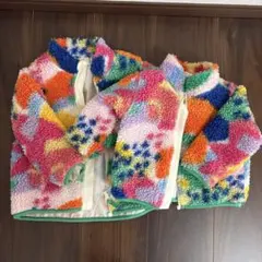 カラフルフリースアウター 95cm未満