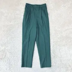 グローバルワーク　差し色　きれいめカジュアル　カラー　テーパードパンツ　S　良品