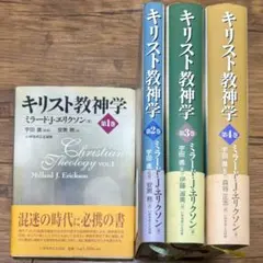 キリスト教神学 全4巻セット エリクソン著 2026年最新】キリスト教神学 エリクソンの人気アイテム - メルカリ