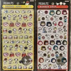 正規品　スヌーピー　ボンボンドロップシール　ミニ2枚セット