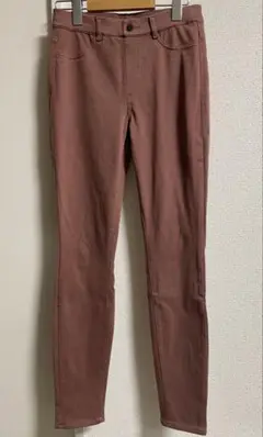 ユニクロ　パンツ　カラースキニー　Mサイズ　レディース　UNIQLO