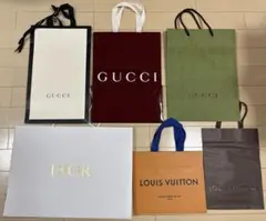GUCCI LOUIS VUITTON DIORショッパー ブランド袋まとめ売り