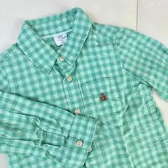 GAP baby チェックシャツ　18-24m