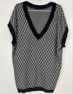 LOWRYSFARM ビックシルエットニットベスト