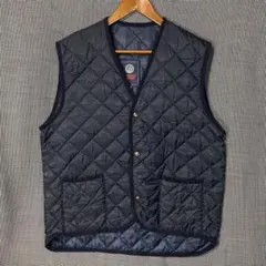USA製 SNAPNWEAR キルティングベスト　ネイビー M スナップンウェア USA製 SNAPNWEAR キルティングベスト ネイビー M スナップンウェア
