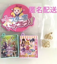アイカツ 大スター宮いちごまつり ガチャガチャ　バインダー　コースター