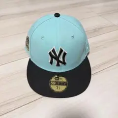 ニューエラ ニューヨーク・ヤンキース 59FIFTYキャップ ティファニーブルー