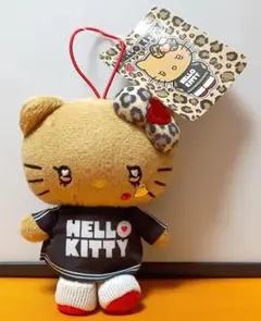 ハローキティ 日焼けキティ ミニマスコット ギャル＜タグ付・美品＞