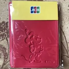 新品　☆ ディズニー　ミニー　カードホルダー　赤　送料込み❗️