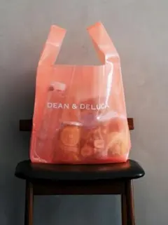DEAN & DELUCA オレンジ エコバッグ