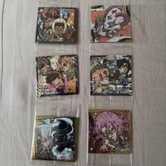 アニメキャラクター ステッカー 6枚セット