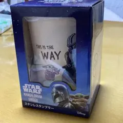 スターウォーズ マンダロリアン グローグー 蓋付真空タンブラー人形