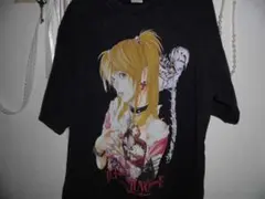 DEATH NOTE 弥海砂 Tシャツ ブラック