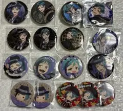 ツイステ フロイド 缶バッジ 17個セット