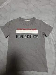 キッズ MONCLER Mロゴ プリント Tシャツ レッド 140cm - メルカリ