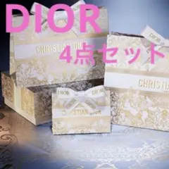 DIOR ショップ袋　4点セット　ホリデー　限定　Christian Dior