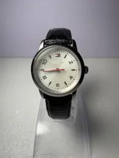 稼働 TOMMY HILFIGER トミーヒルフィガー 腕時計 純正ベルト