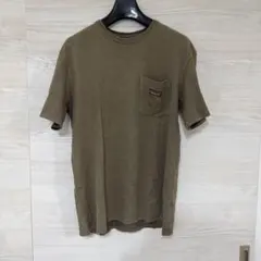 patagonia ポケット付き Tシャツ オリーブグリーン古着