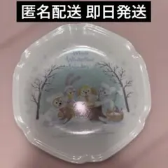 ダッフィーアンドフレンズ ホワイトウィンタータイムワンダーズ スーベニアプレート