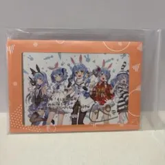 兎田ぺこら 活動4周年記念 直筆サイン入りポストカード