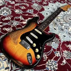 TOKAI Silverstar ストラトモデル　塗装剥がれ有り Tokai Silver Star SS38 - Japan Vintage Strat Rough Sound