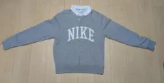 NIKE グレー ポロシャツスタイル スウェット