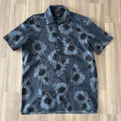 17AW Supreme Daisy Rayon Shirt ブルー M - メルカリ