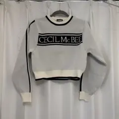 CECIL McBEE セシルマクビー　ロゴニット　L
