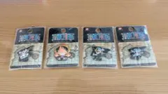 [限定品]ワンピース ラバーキーホルダー4個セット　キーホルダー2個セット