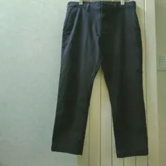 UNIQLO メンズ　ネイビー チノパン ウエスト91cm　レングス70cm