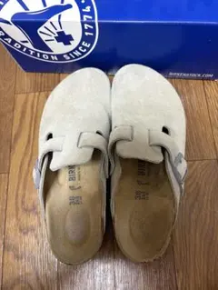 BIRKENSTOCK BOSTON スエード トープ EU38 新品未使用品 - メルカリ