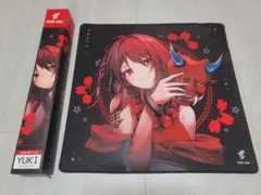 ユキエイム マウスパッド 黒 2022 yukiaim oni mousepad - メルカリ