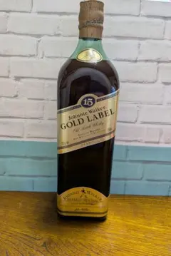 ☆未開栓 古酒 ジョニーウォーカー ブラックラベル 金キャップ 特級