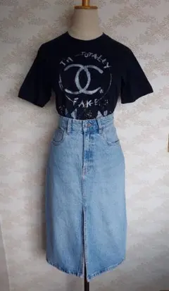 ZARA ザラ スカート デニム デニムスカート タイトスカート 古着 タイト