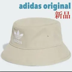 新品✨adidas Originals バケットハット ベージュのサムネイル
