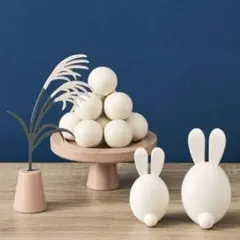 スリーコインズ　3coins お月見　うさぎ&すすきセット お団子　ブライス