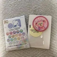 【最終値下げ】ダッフィーアンドフレンズ カラフルハピネス　シェリーメイ　ワッペン