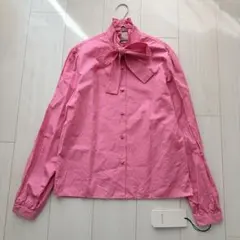 GUCCIフリルブラウス GUCCI（シャツ/ブラウス(長袖/七分) ・ ホワイト/白色系）のフリマ