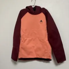バートン　KIDS 撥水 ボンディングフリース プルオーバー パーカー
